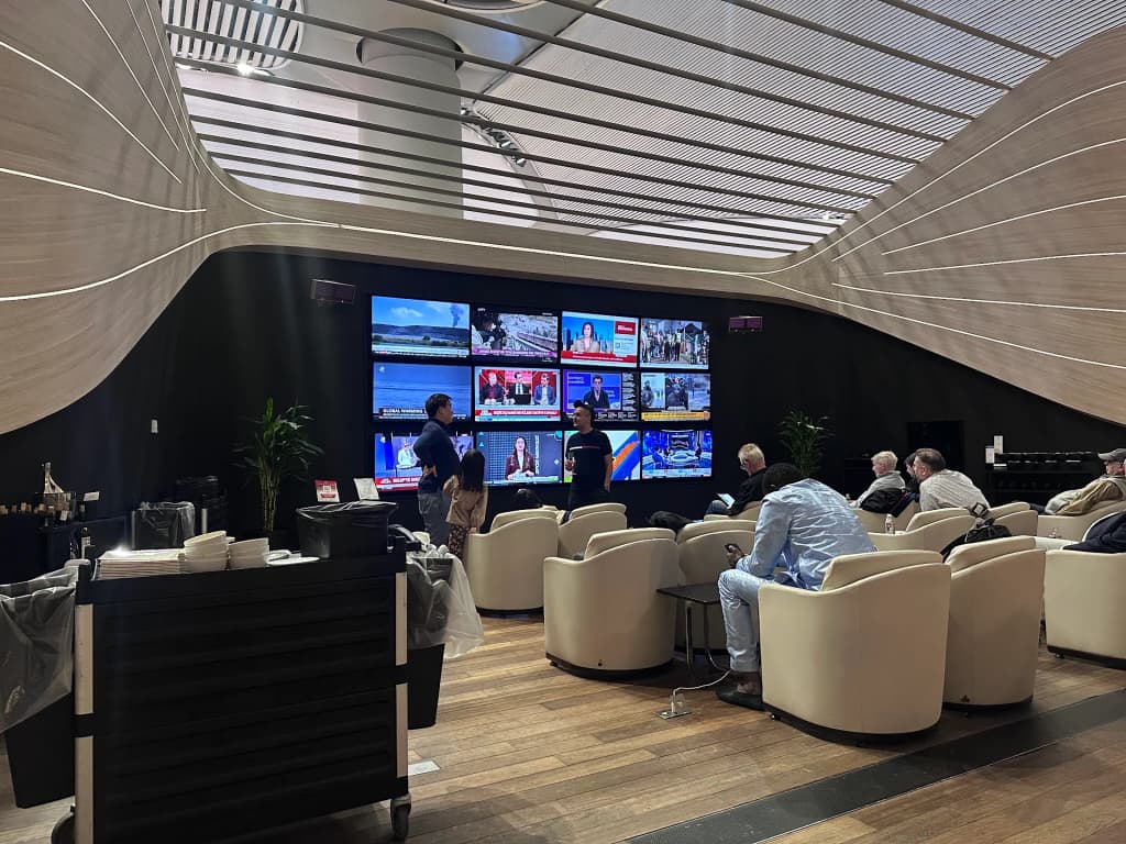 Turkish Airlines Business Class Lounge - Photo by Moneer Otman