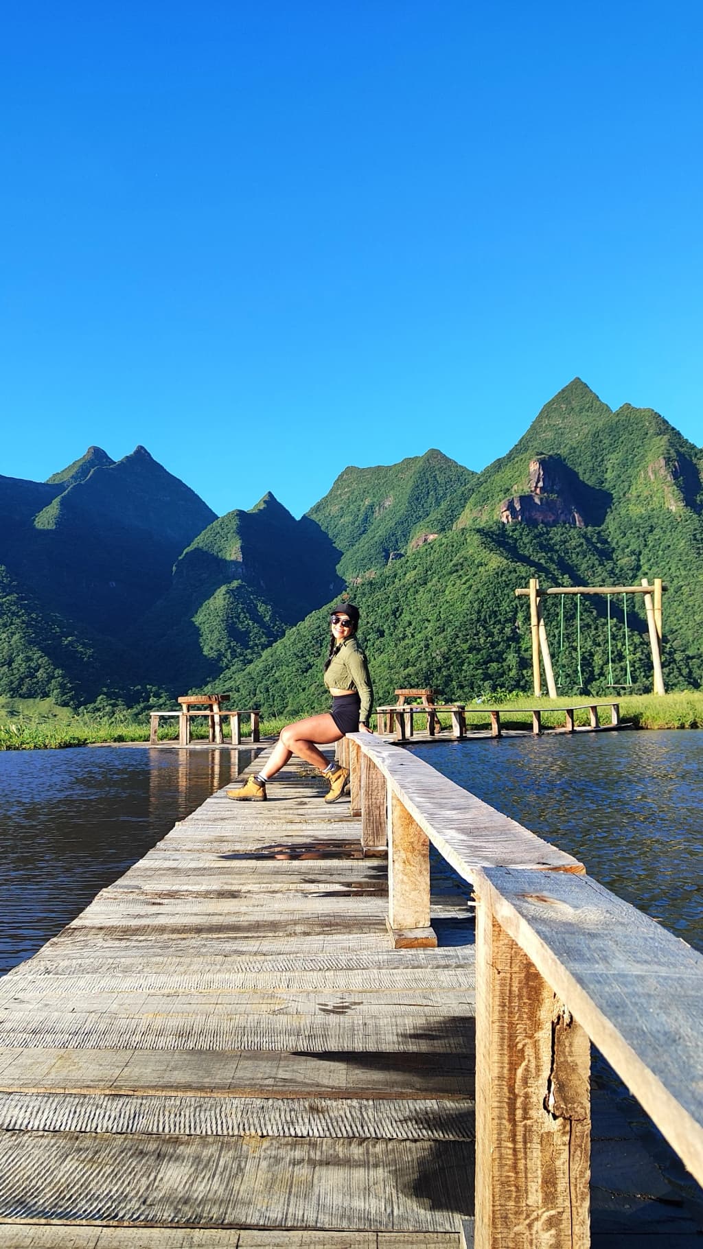 Basecamp rústico en Pousada Das Pirâmides