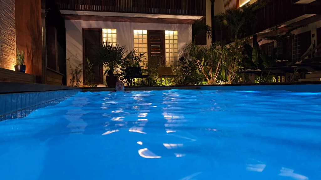 Elegant architectural details at Vila Nautica Boutique Hotel