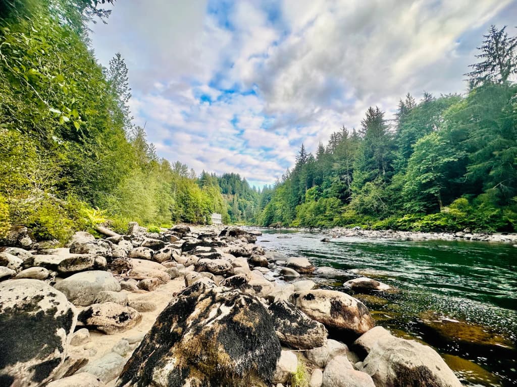 La imponente caída de la Cascada Snoqualmie
