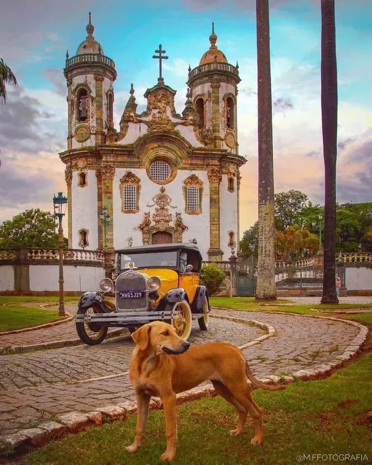 São João del Rei Historic Center with its well-preserved colonial architecture
