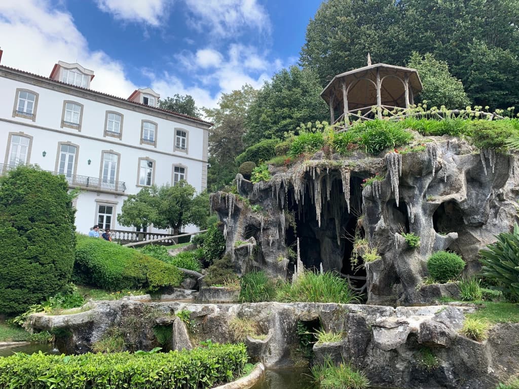 Detail of the Bom Jesus staircase