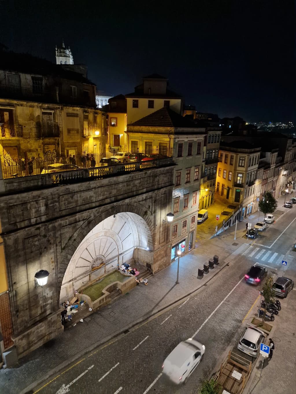 Charming narrow streets in Porto's historic center