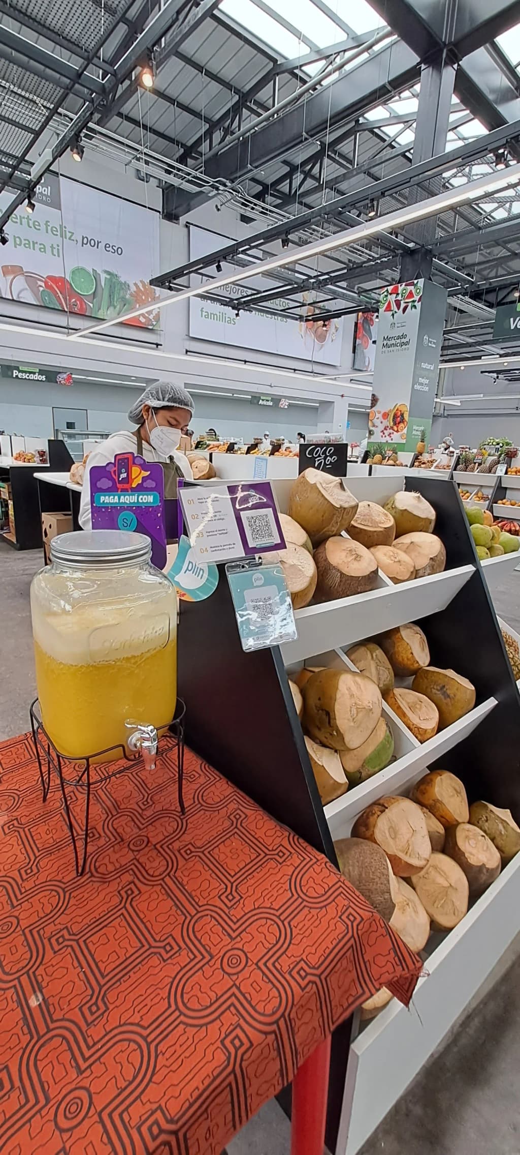 Fresh produce at Municipal Market of San Isidro