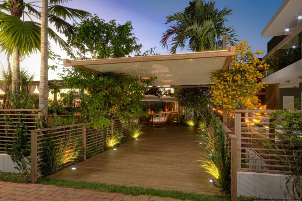 Wind-swept sandy streets of São Miguel do Gostoso