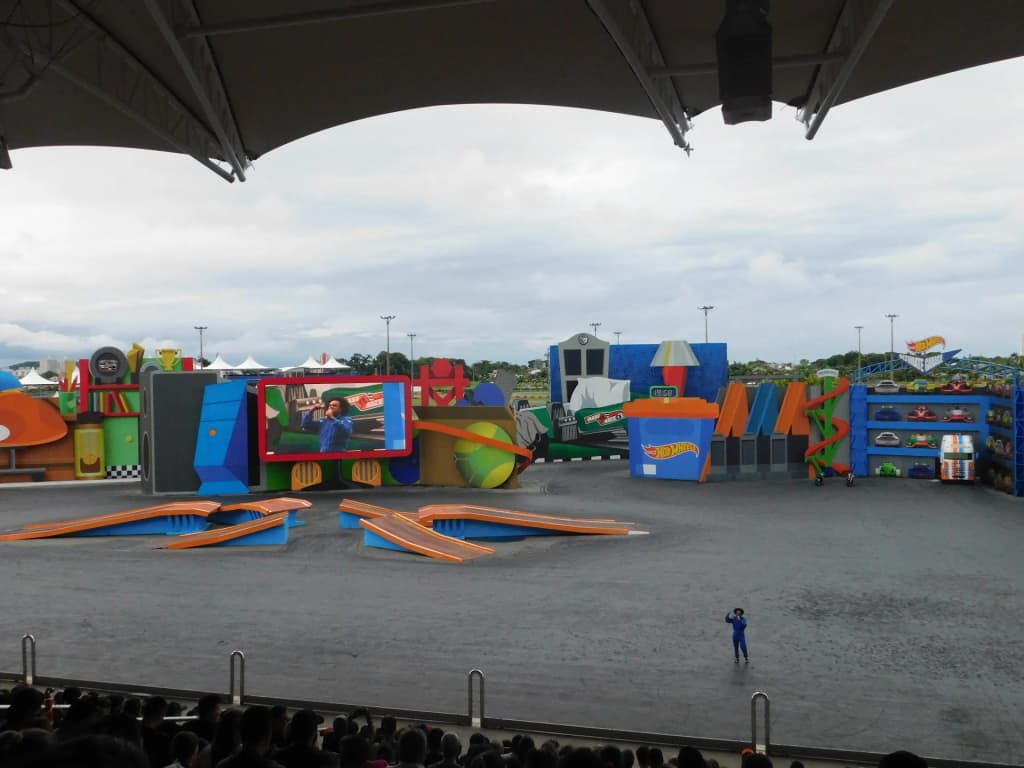 High-octane drifting at the Hot Wheels Epic Show