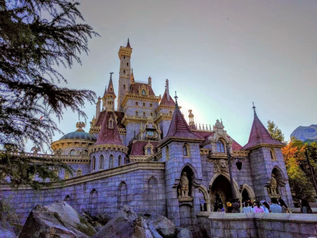 The Enchanted Tale of Beauty and the Beast attraction in Tokyo Disneyland