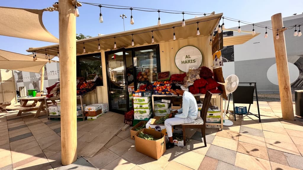 Fresh catch at Al Mina Fish Market Abu Dhabi