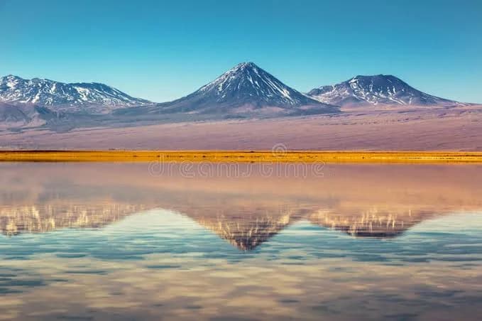 Vast arid landscapes of the Atacama Desert