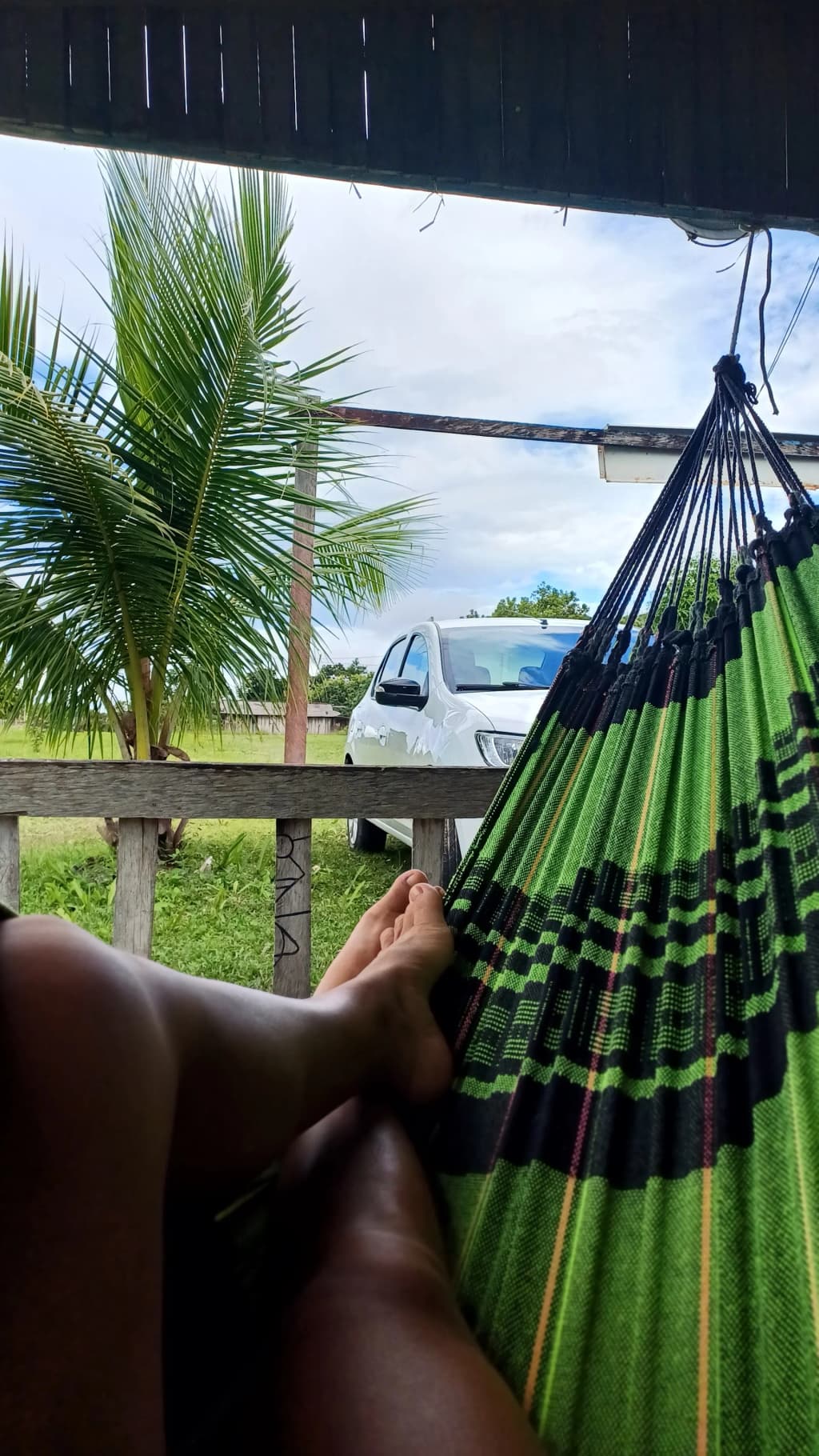 Nova Esperança Indigenous Community welcome in Pacaraima