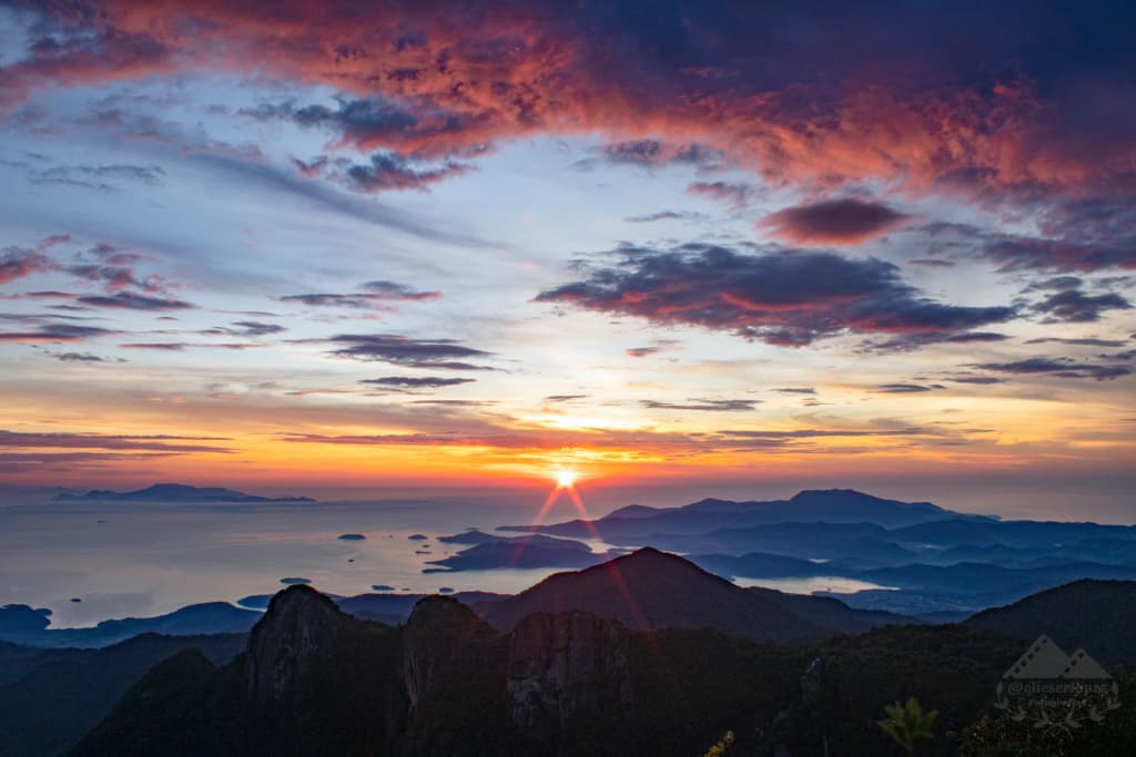 Pedra da Macela summit view in Cunha, Brazil