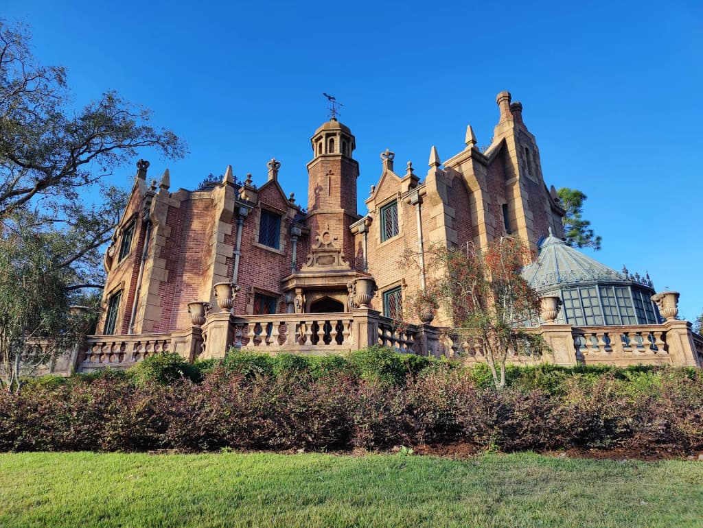 Cinderella Castle at night, fireworks and crowds