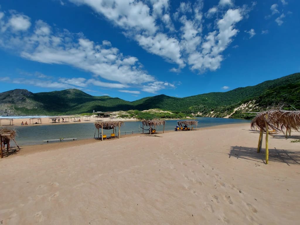 View from the Costão, Lagoinha do Leste - Photo by Lucas Correard