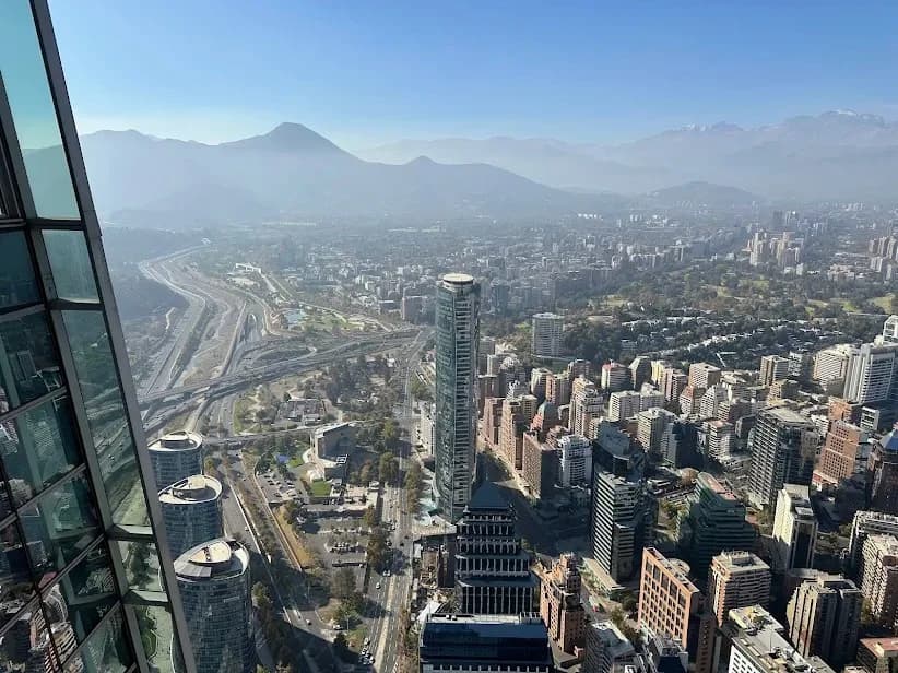 Parque de Nieve Farellones con familias y tubing