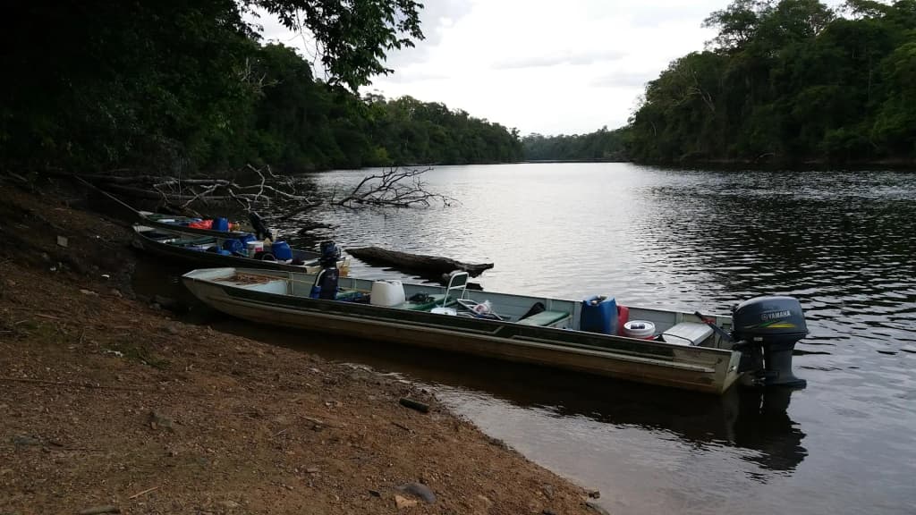 Standing on the Equator line in Macapá, Brazil