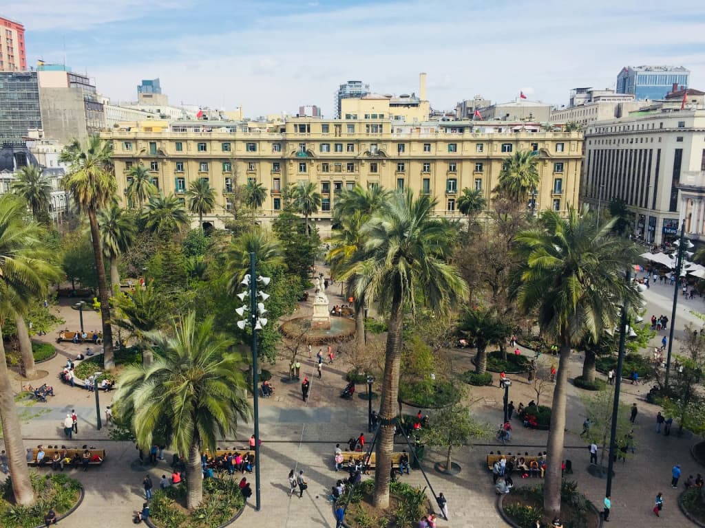 Plaza de Armas de Santiago - Photo by Felipe Giovanetti Guerrero