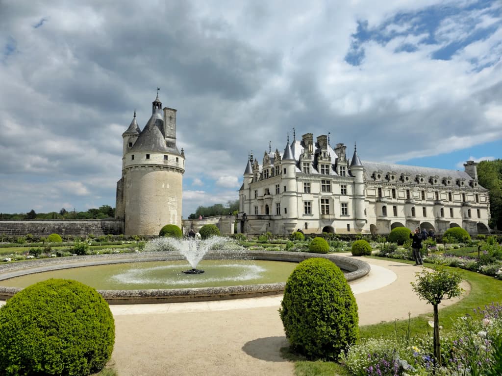 Château de Chenonceau reflected in the Cher River