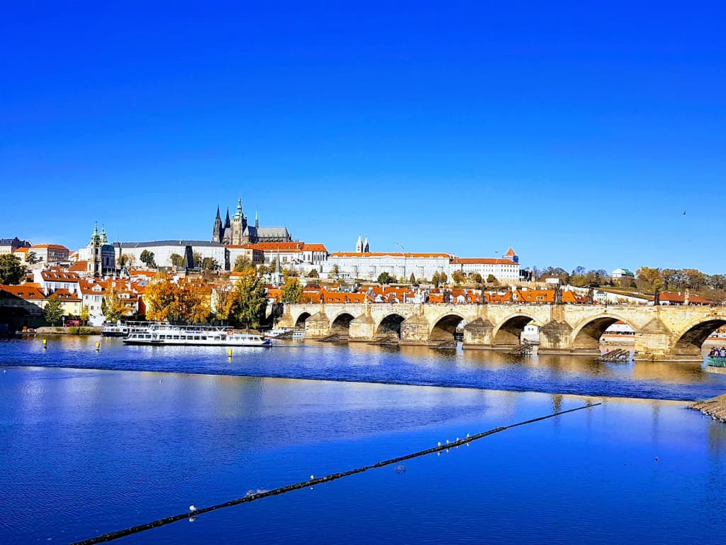 Charles Bridge at sunrise, Prague