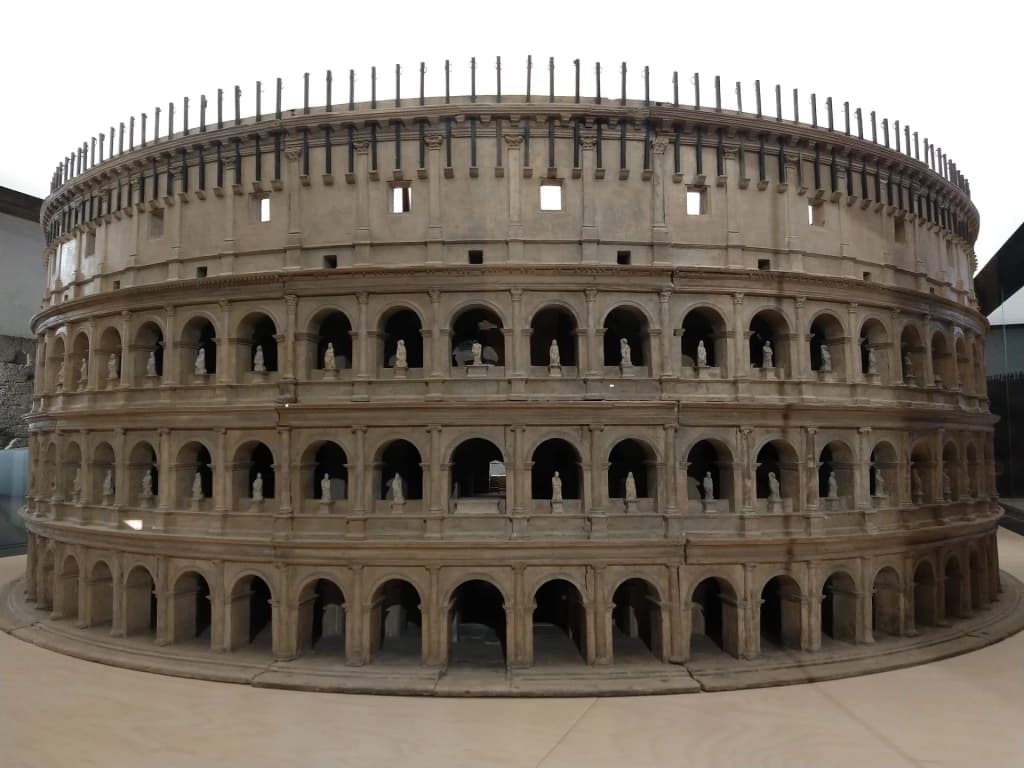 Colosseum detail, Rome