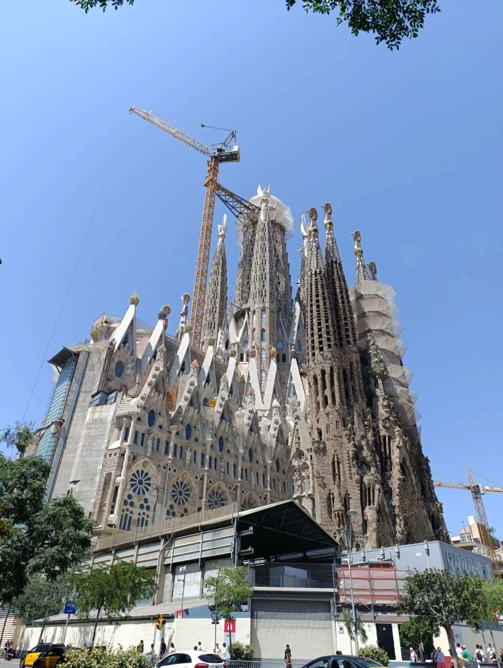 Sagrada Família ao entardecer, Barcelona