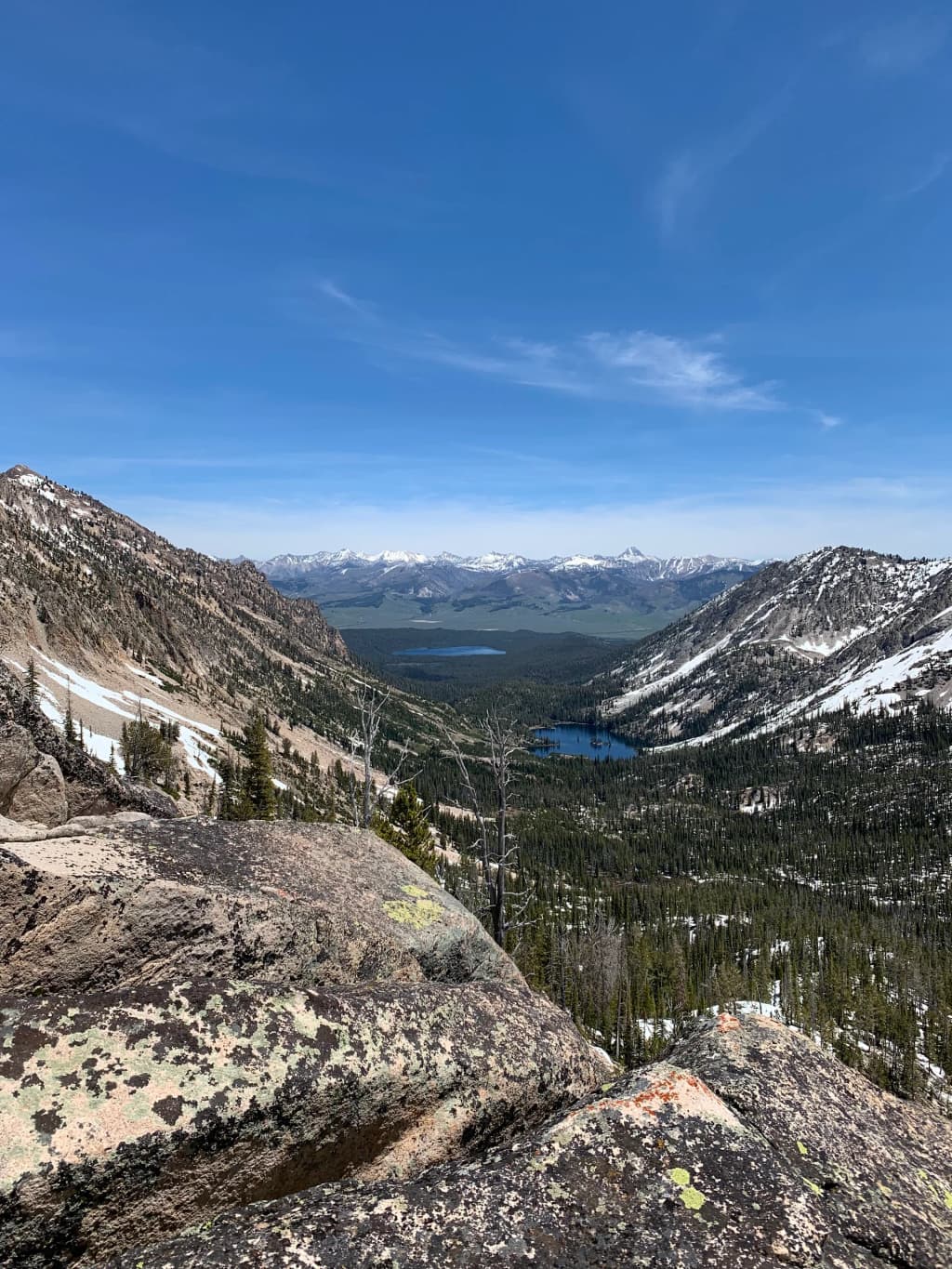 Sawtooth Range ao pôr do sol, selvagem e indomada
