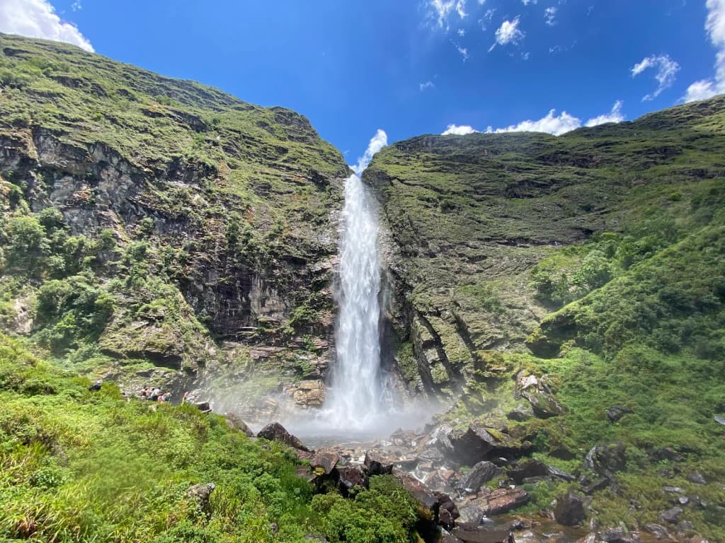 Dramatic cliffs and waterfalls of Serra da Canastra National Park