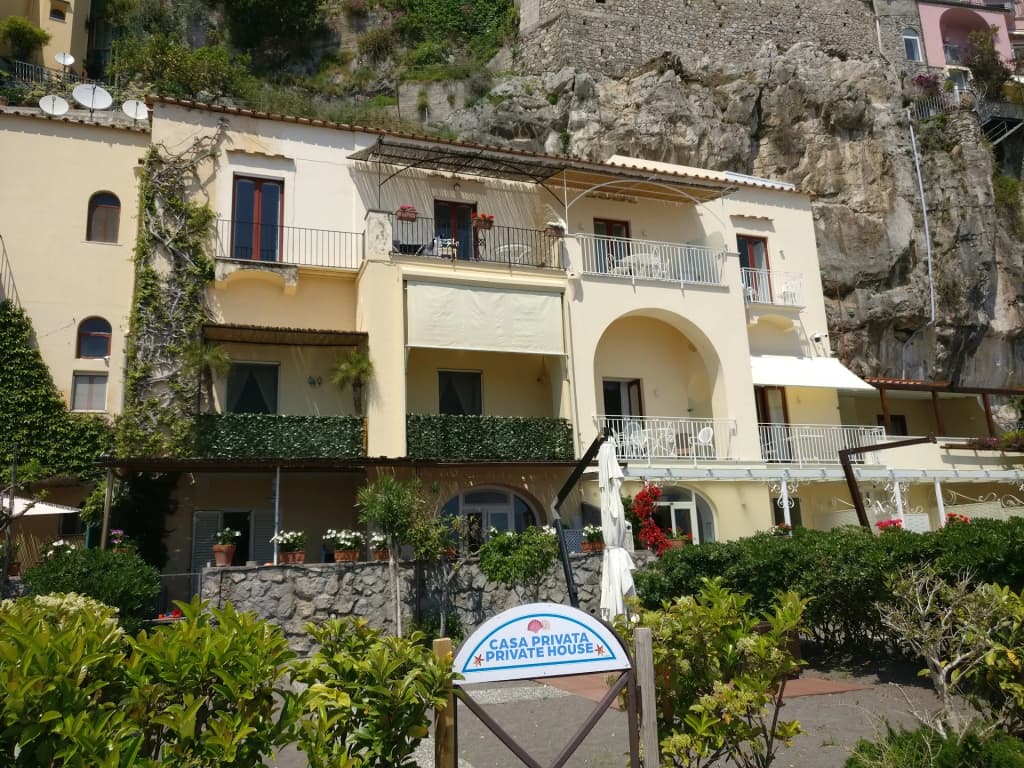 Fiordo di Furore's dramatic cliffs and tiny beach
