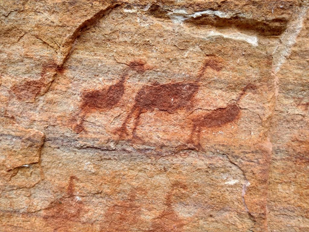 Sunset over the canyons of Serra da Capivara
