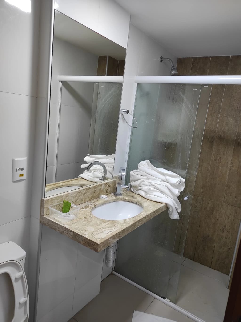 Dramatic cliffs and buggy tracks at Coqueirinho Beach