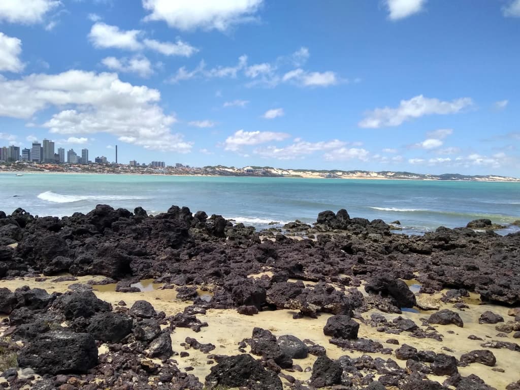 Morro do Careca acima da Praia de Ponta Negra