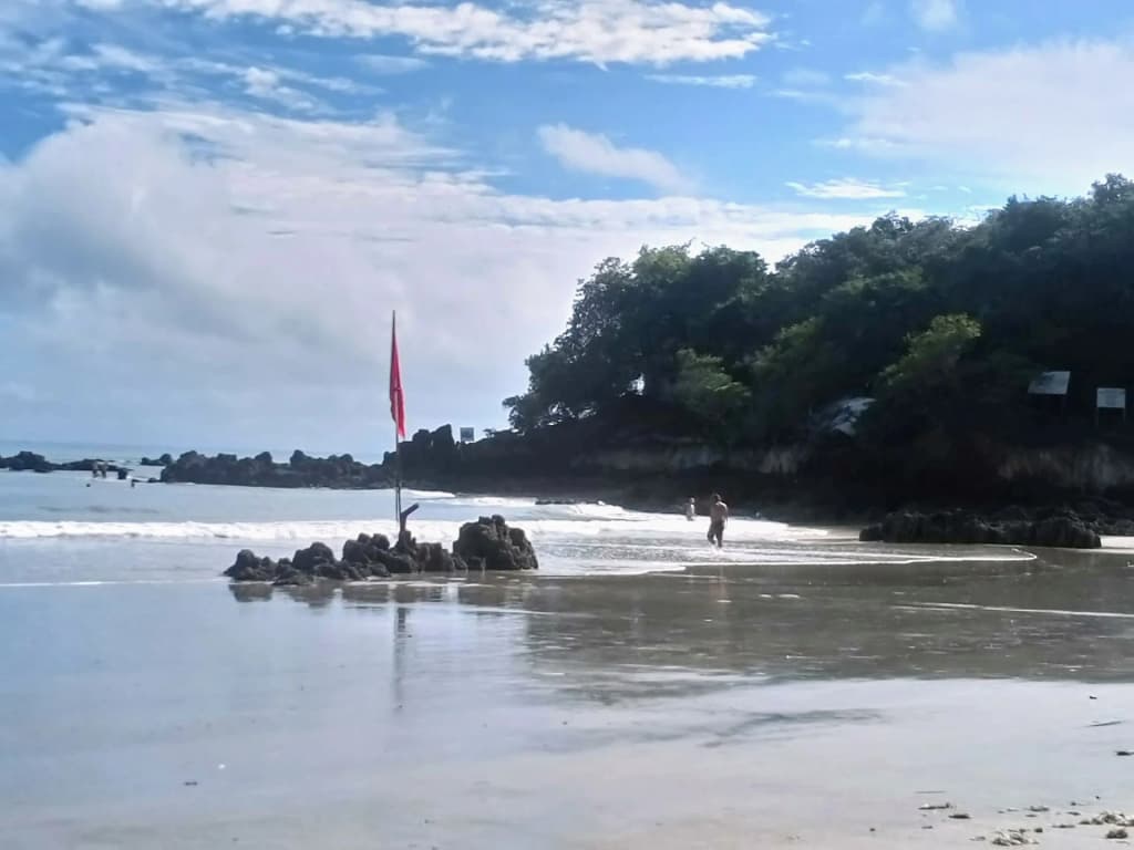 Morro do Careca at golden hour, Ponta Negra