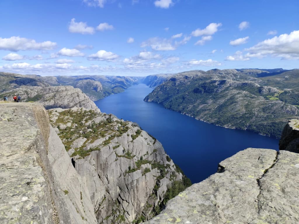Pulpit Rock rising above the Lysefjord